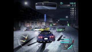 NFS Carbon  Quick Race Glitch Circuit Only [upl. by Eniledam]