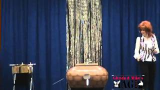 Hindu basket illusion at magic show [upl. by Placeeda]