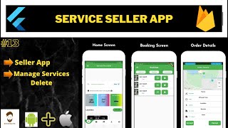 Service Seller App ► Delete Services In Cloud Firestore  Seller Side  2022 Brown Gentleman Tech [upl. by Gensler]