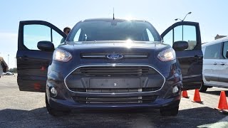 2015 Ford Transit Connect Wagon 25L Titanium  Autocross First Drive [upl. by Aidahs598]