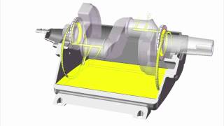 Piston Compressor Pressure Lubrication by DV Systems [upl. by Neenahs]