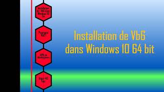 Comment installer visual basic 6 VB6 dans windows 10 64 bits vb6 vb [upl. by Rorrys596]