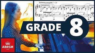 ABRSM Piano 20212022 GRADE 8 Sheet Music and Complete Fingering [upl. by Asyram]