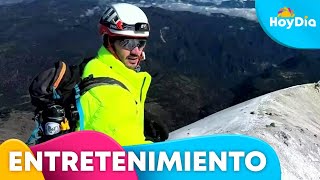 Alejandro Speitzer escaló el Pico de Orizaba y habló de su vida personal  Hoy Día  Telemundo [upl. by Rimat]