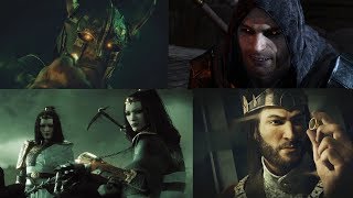 Middle Earth Shadow of War all Nazgul Backstory Cutscenes [upl. by Stallworth]