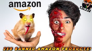 I Bought 250 BANNED Amazon Products stokes twins hindi  stokes twins in hindi [upl. by Daron]