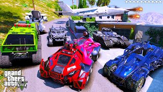 GTA 5  Stealing ARMORED RARE CARS with Franklin Real Life Cars 278 [upl. by Nenney640]