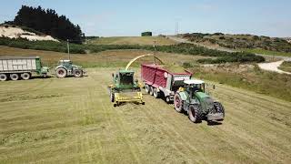 Silage in New Zealand Southland [upl. by Petrie537]