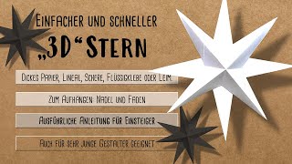 Einfachster und schnellster 3D Stern [upl. by Tarrel]