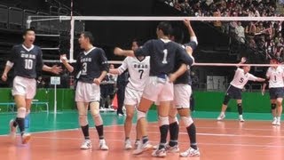 春高ﾊﾞﾚｰ 長野日大 vs 崇徳 広島 2013 [upl. by Con]