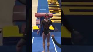 Vault Taylor Jensen Bowling Green State University 990 on Vault shorts bowlinggreen gymnast [upl. by Kiraa767]