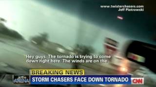 CNN Joplin tornado Outside and inside [upl. by Eek698]