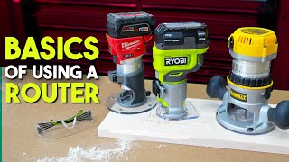 How to use a Router  Woodworking Guide for Beginners [upl. by Enyawad]