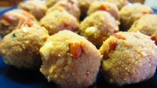 Churma ladooWheat flour ladoo [upl. by Millman]