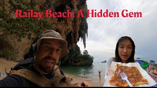 Railay Beach A Hidden Gem  Touring Southern Thailand  Krabi [upl. by Akimik]