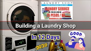 Laundry Shop Setup in 12 Days  Patok na Negosyo [upl. by Skurnik]