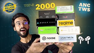 LATEST⚡️Top5 Best Earbuds Under 2000 ft In Flipkart Big Billion Day Sale 2024🔥Best TWS Under 2000 [upl. by Sucitivel355]