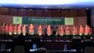 Stikma ChoirLangkan Maega toraja folk song [upl. by Cirded]