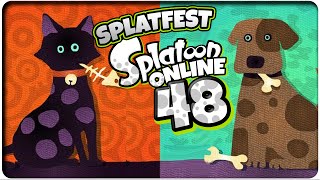 SPLATOON ONLINE 🎨 48 Katzen vs Hunde DualPlatscher SE [upl. by Troy]