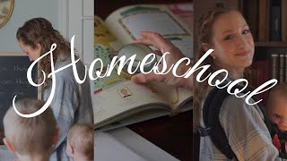 Homeschool With Us Our Current Morning Rhythm  Library Haul VLOG [upl. by Sumner737]