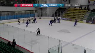 RSEQ D1 Hockey Masculin 🏒 St Lawrence  Outaouais 20240324 [upl. by Gibeon]