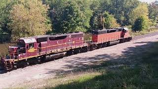 BampLE 862878 Coming Into Conneaut Ohio [upl. by Nerha958]