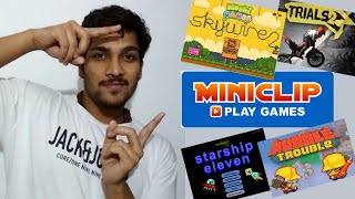 11 BEST ONLINE GAMES ON MINICLIP  My Childhood Games On Miniclip  Best Time Pass Games [upl. by Weixel985]