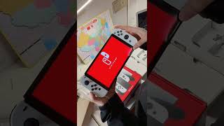 💞 Nintendo switch unboxing ✨⭐ [upl. by Yhtur781]