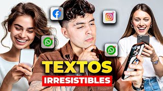 Como tener conversaciones mas divertidas e interesantes por mensajes de texto CON EJEMPLOS [upl. by Kcir]