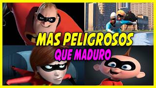 Los 5 SUPER mas PELIRGROSOS de los INCREIBLES [upl. by Moffit]