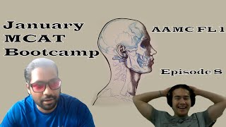 AAMC FL 1  January MCAT Bootcamp  Episode 8 mcat medicalschool aamc [upl. by Helene600]