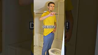 ARRÊTEZ de faire pipi debout  🟡 science toilettes urine apprendre [upl. by Rydder]