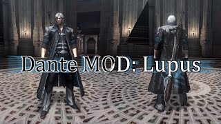 【DMC4SE】Dante MOD Lupus【MOD】 [upl. by Sudoeht779]