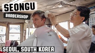 💈 성우이용원 Haircut amp Hair Styling in South Koreas Oldest Barbershop  Seongu Barber Shop Seoul [upl. by Garcon]