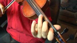 Violin A Harmonic Minor Scale Example [upl. by Brnaby]