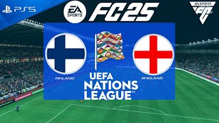 FC 25 Finland vs England  Nations League 2024  PS5 [upl. by Sisi]