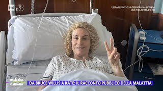 Antonella Clerici in ospedale rassicura i fan quotSto benequot  Estate in diretta 14062024 [upl. by Amlez]