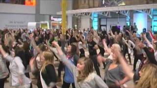 J1J8 Aberdeen Flash Mob Dance [upl. by Hersh]