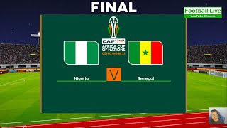 Africa Cup 2023 Final  Nigeria vs Senegal  Penalty Shootout  PES Gameplay [upl. by Pederson288]