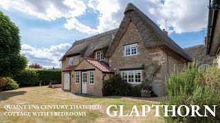 SOLD  The Thatched Cottage Glapthorn  presented by Lottie Pelham James Unique Homes [upl. by Aenej]