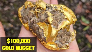 100K REAL GOLD NUGGET PT2 [upl. by Lupee]