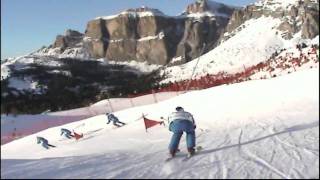 Scuola Sci Canazei Marmolada II° video [upl. by Nodarb281]