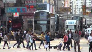 Hong Kong Buses  Around West Kowloon [upl. by Christen653]