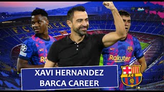 HOW TO START A XAVI HERNANDEZ FIFA 22 FC BARCELONA CAREER MODE [upl. by Harbour]