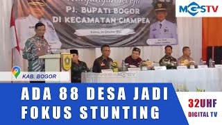 ADA 88 DESA JADI LOKUS STUNTING DI KABUPATEN BOGOR [upl. by Zippora186]