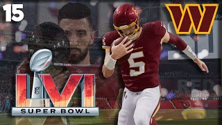 SUPER BOWL VS TDBARRETT Commanders Franchise EP 15 [upl. by Eceerehs]