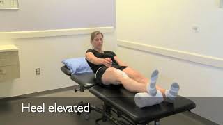 Pre and Initial Postop Knee Exercises [upl. by Chrissie]