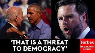 ‘Decided To Throw Joe Biden Overboard’ JD Vance Blasts ‘Elite Dems For Pressuring Biden To Drop [upl. by Eleanore338]