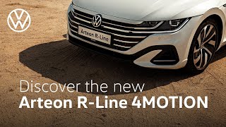 Power and beauty  The new Arteon RLine 4MOTION [upl. by Irpak]