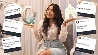 Hi Im Ruchika  My First Youtube Video QampA🥰 [upl. by Amlas]